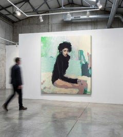 ELSEWHERE (formato XXL) Obra Figurativa, Acrílico y Óleo sobre Lienzo, 2026