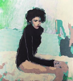 ELSEWHERE (formato XXL) Obra Figurativa, Acrílico y Óleo sobre Lienzo, 2026