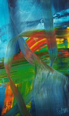 QUINTANA (XXL-format) Abstract Oil Painting on Canvas by Claus Bertermann