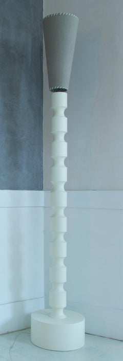 Minimal, Architectural, Sculptural Claus Floor Lamp by Wende Reid