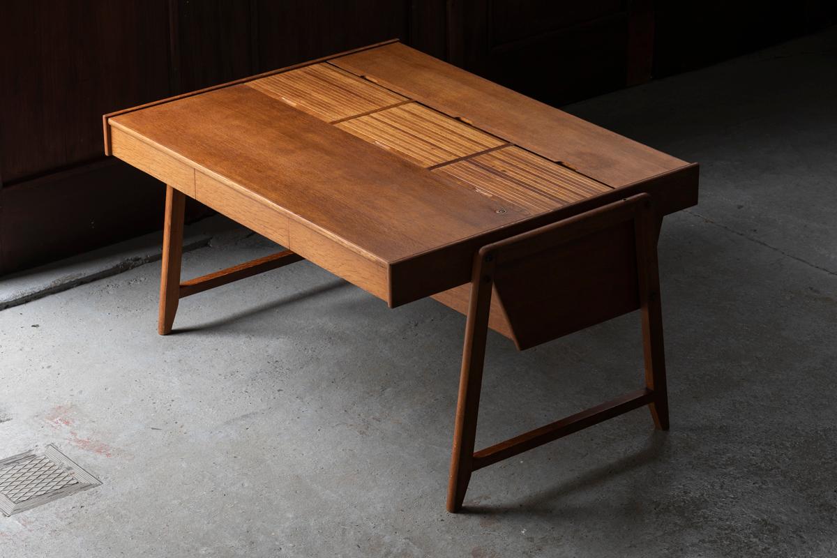 Mid-20th Century Clausen & Maerus Writing Desk for Eden Rotterdam, Dutch design, 1960s For Sale