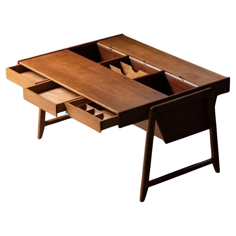 Clausen & Maerus-Schreibtisch für Eden Rotterdam, niederländisches Design, 1960er Jahre