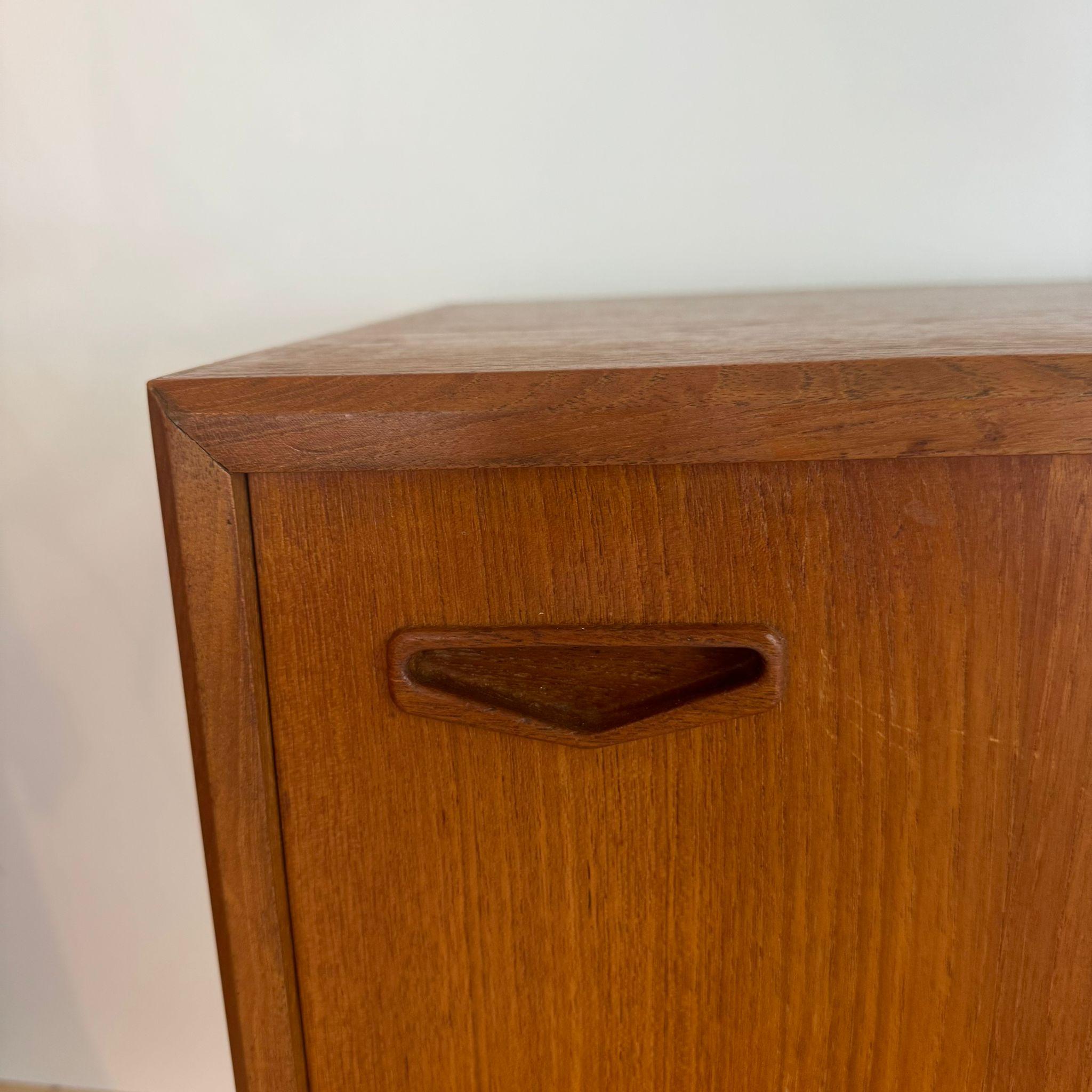 Mid-20th Century Clausen & Son vintage teak sideboard, Denmark 1960s For Sale