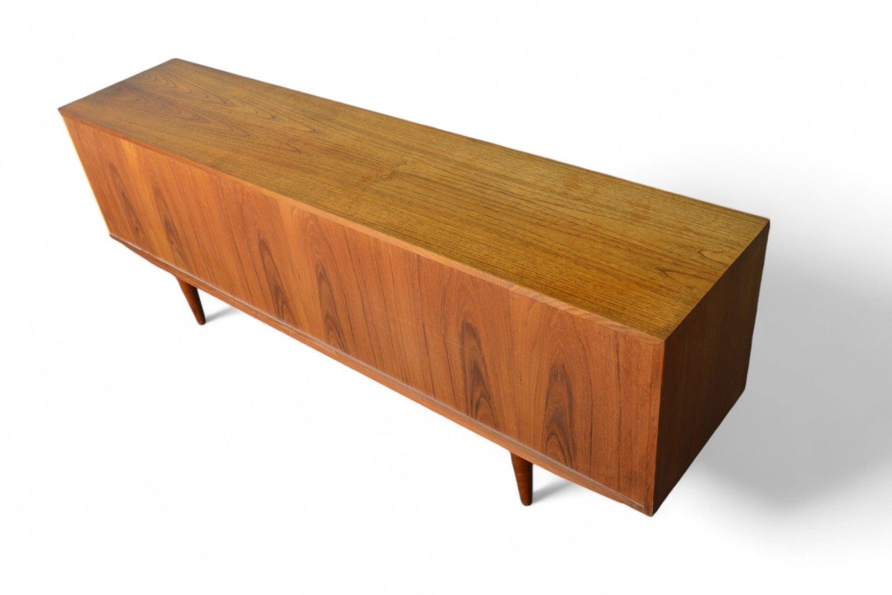 Mid-Century Modern Clausen + Sons Low Teak Credenza