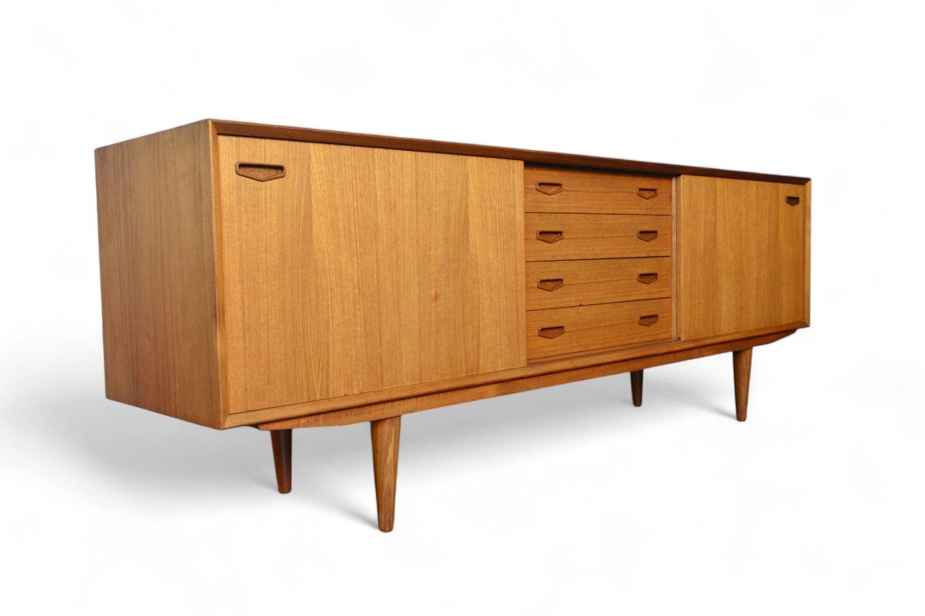 Clausen + Sons Low Teak Credenza 1