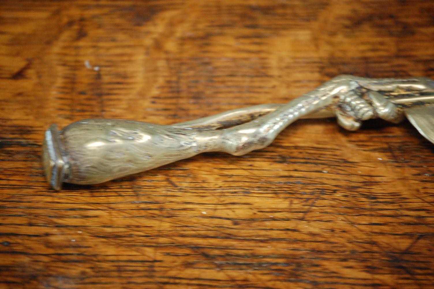 Early 20th Century Claw and Feather Letter Opener