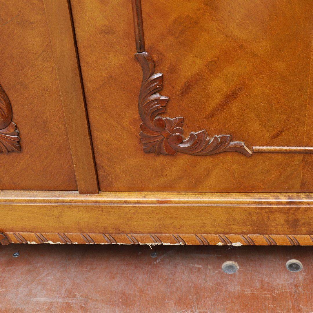 Mid-20th Century Claw Foot Chippendale Sideboard For Sale