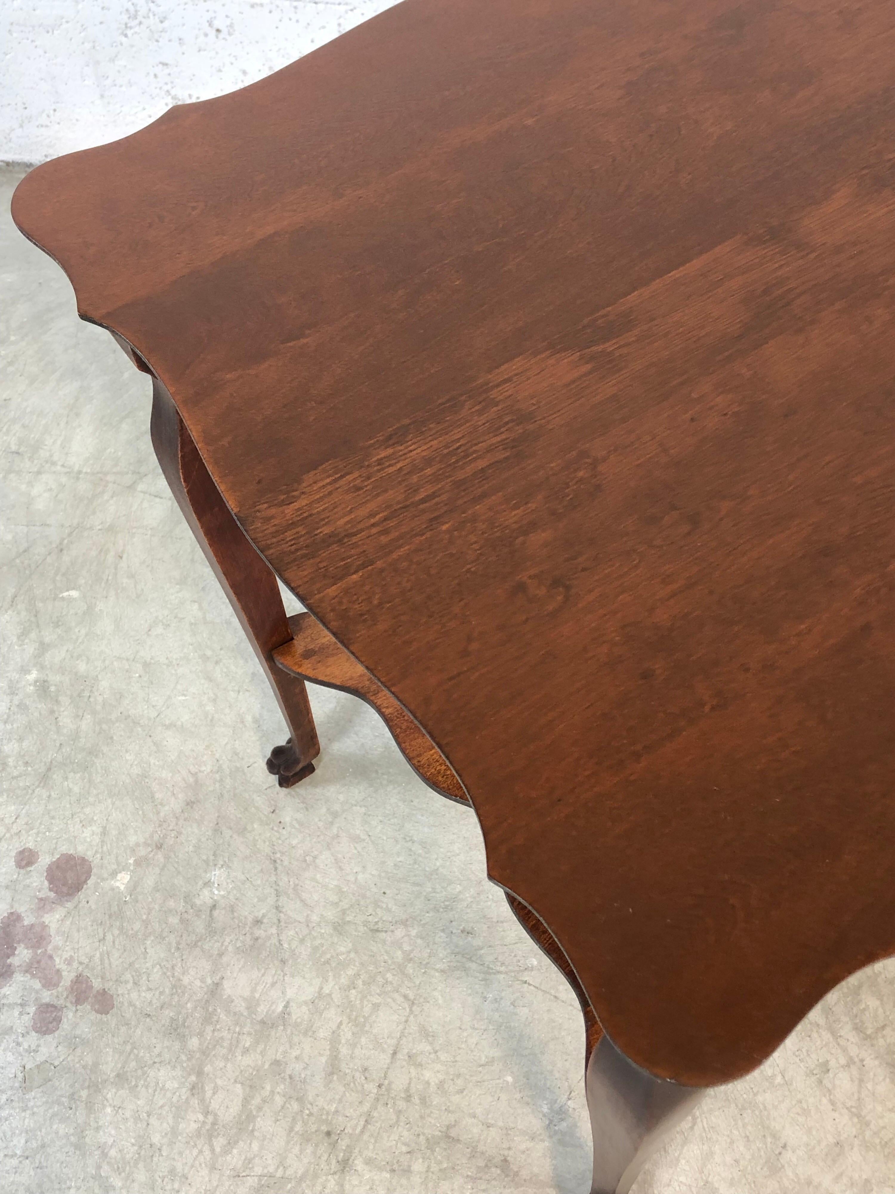 claw foot side table