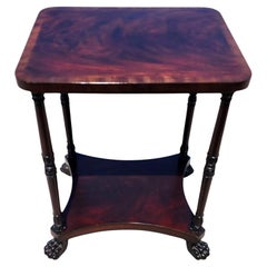 Beistelltisch mit Klauenfuß von Hickory Chair Co, Vintage