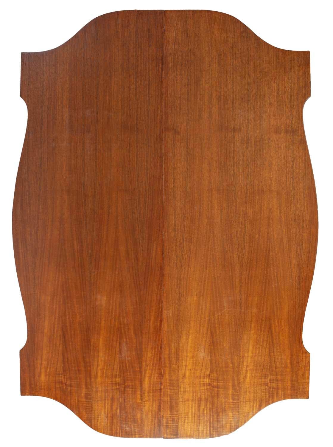Mesa Demi-Lune Plegable de Roble en venta 4