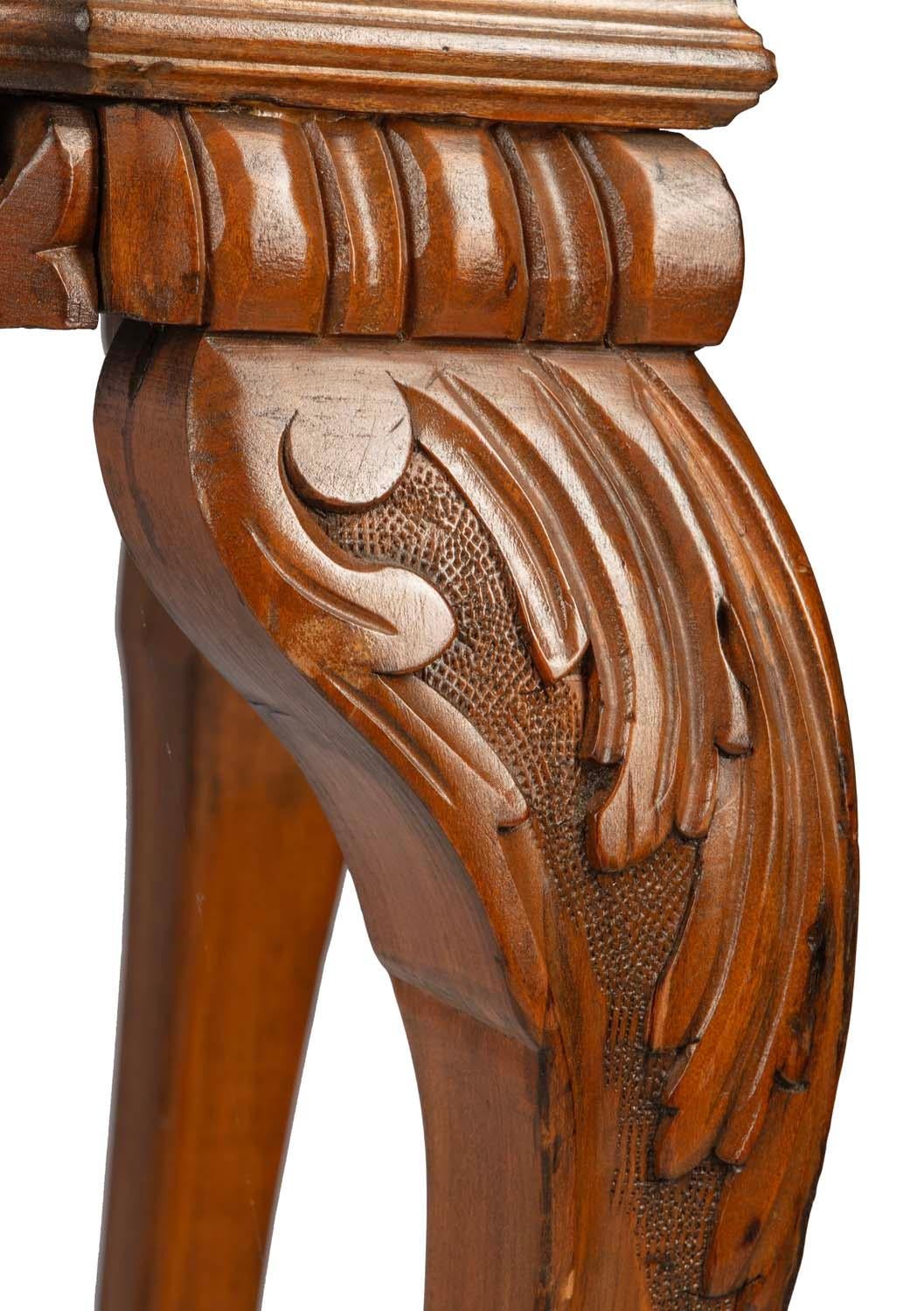 Mesa Demi-Lune Plegable de Roble Estadounidense en venta