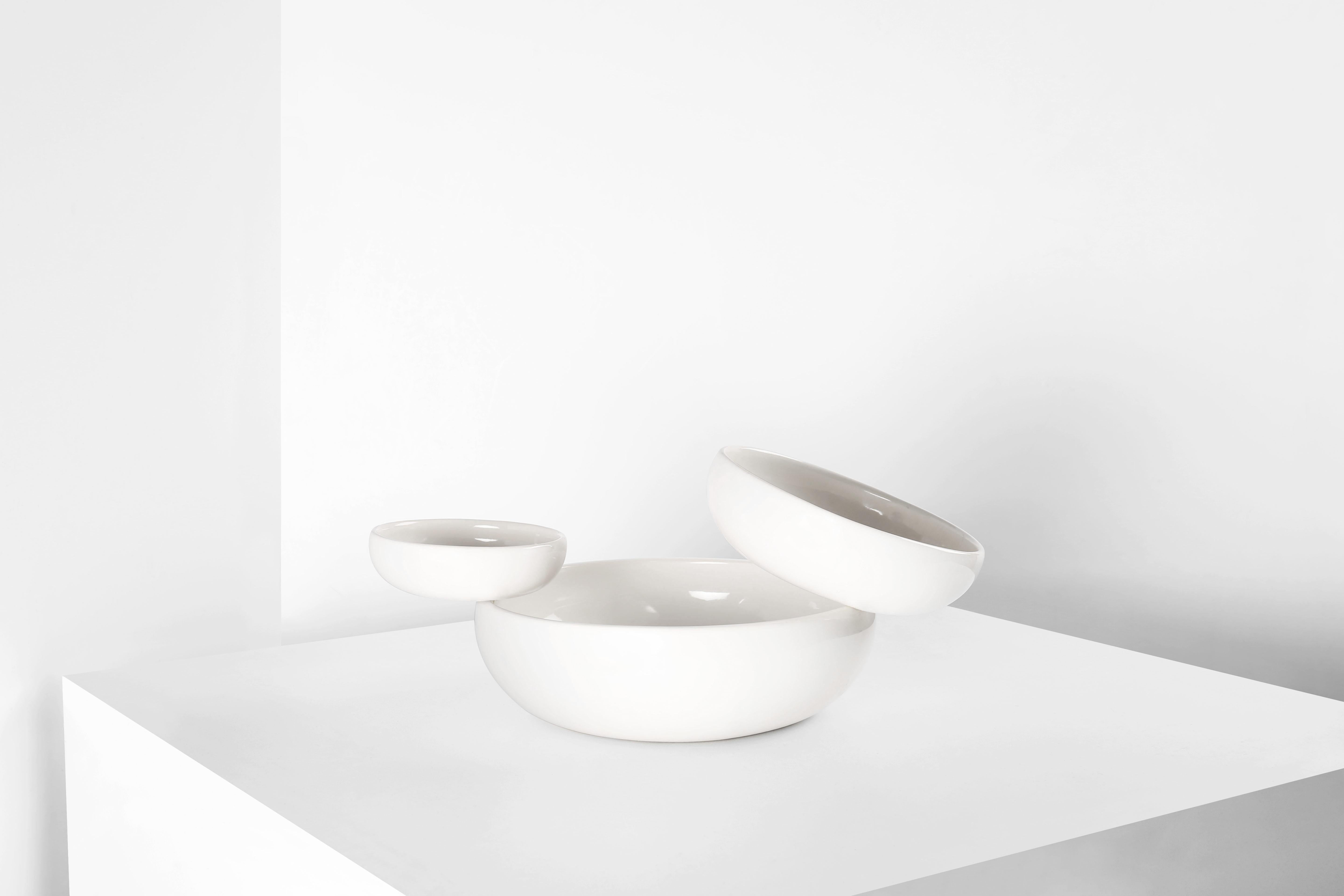 Post-Modern Clay Balance Bowls by Joel Escalona