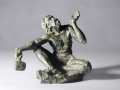 Validated 12x14x11" Bronze Sculpture