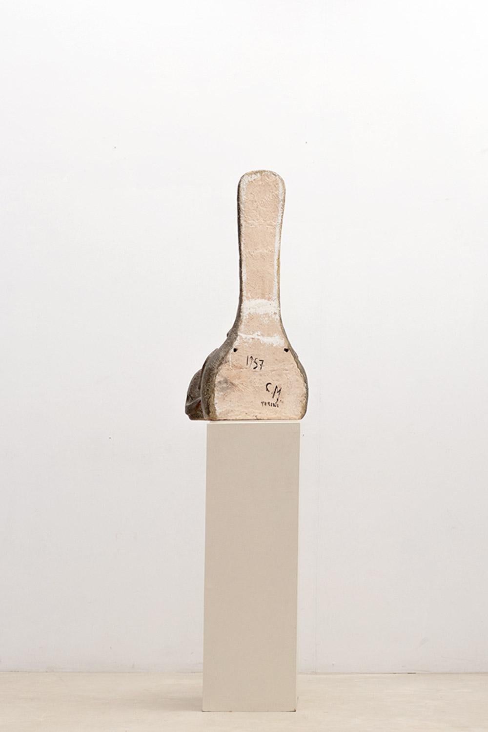 Prototipo di camino in argilla, 1957 In condizioni buone in vendita a Brussels, BE