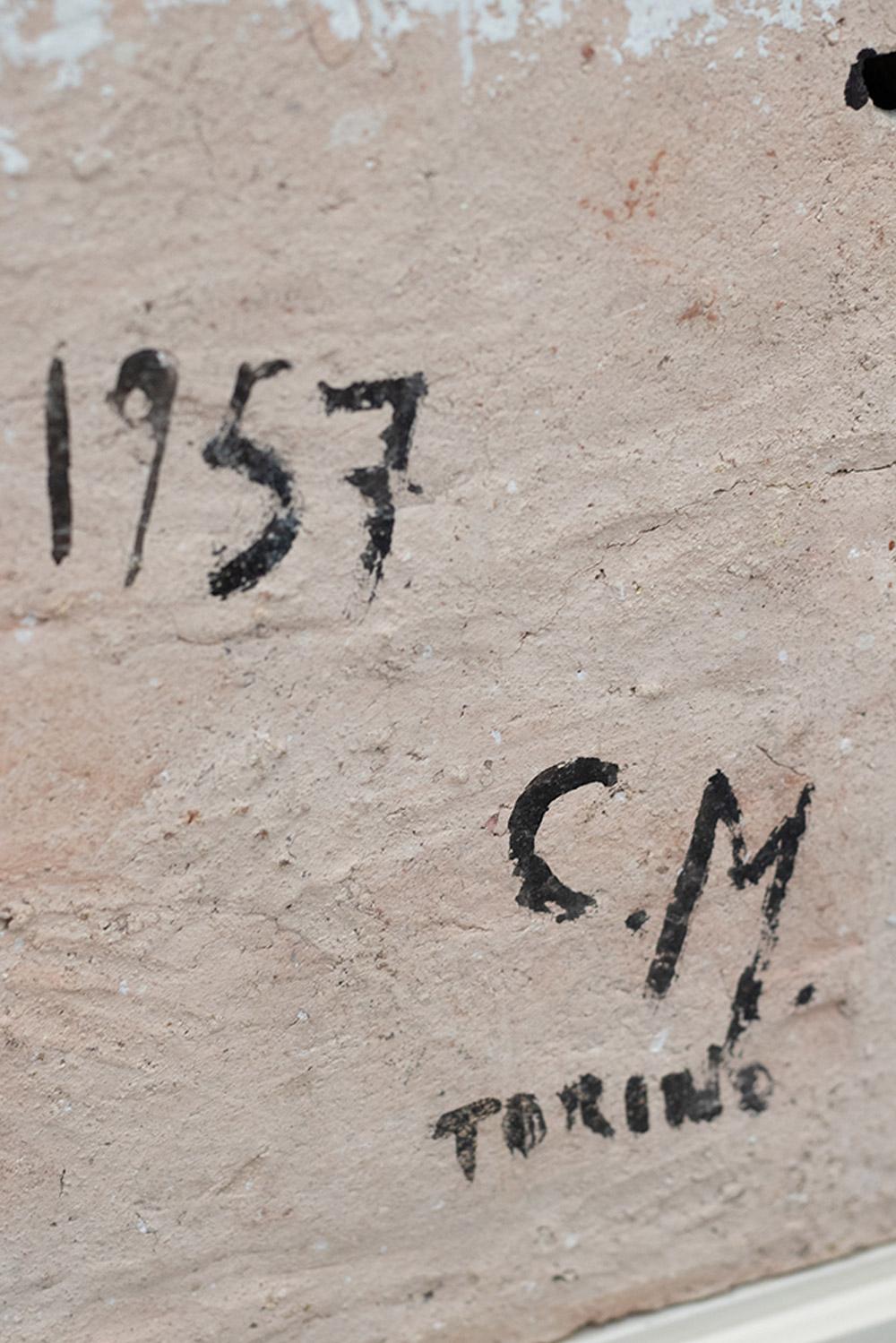 Argilla Prototipo di camino in argilla, 1957 in vendita