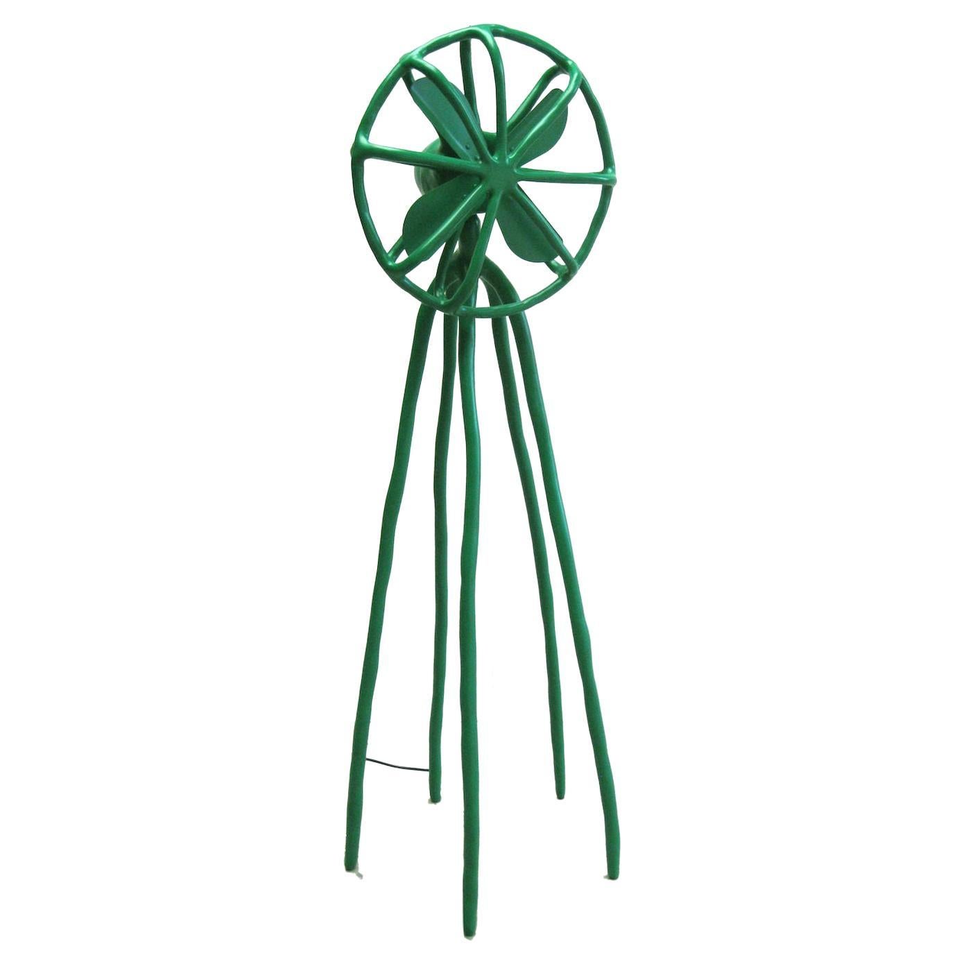 Clay Floorfan Medium Green by Maarten Baas For Sale