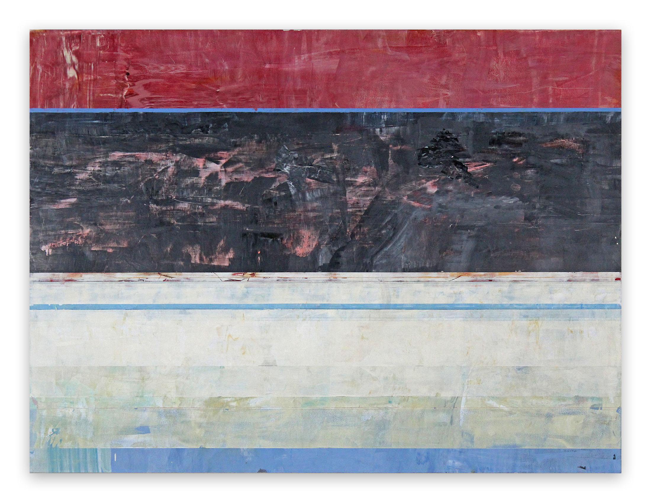 Abstract Painting di Clay Johnson - Dopo mezzanotte (Pittura astratta)