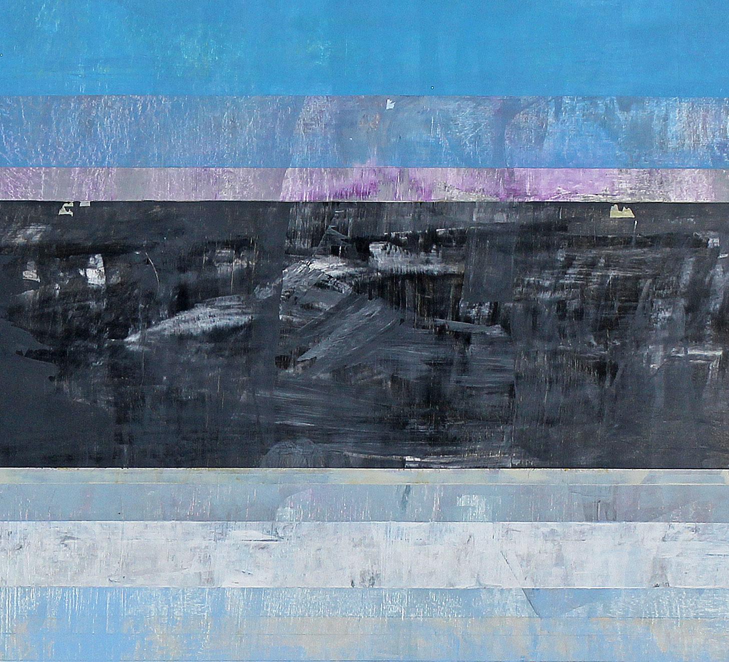 l'ensemble pour un - Abstrait Painting par Clay Johnson