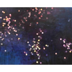 Atomic Painting #1 in Acrylic on Panel, 2023