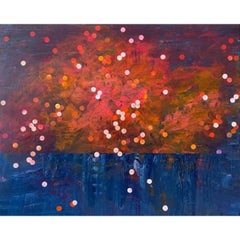 Atomic Painting #11 in Acrylic on Linen, 2024