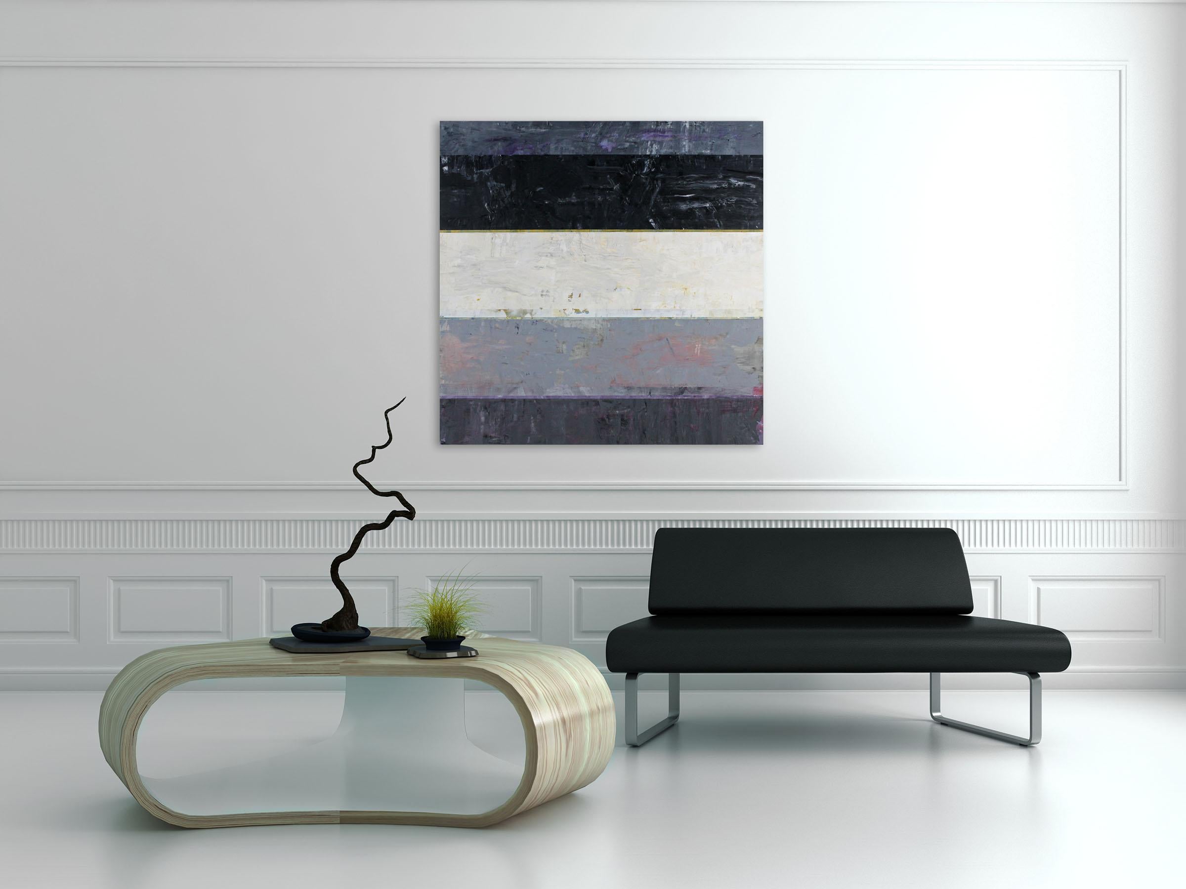 Tregua (Pittura astratta) - Painting di Clay Johnson