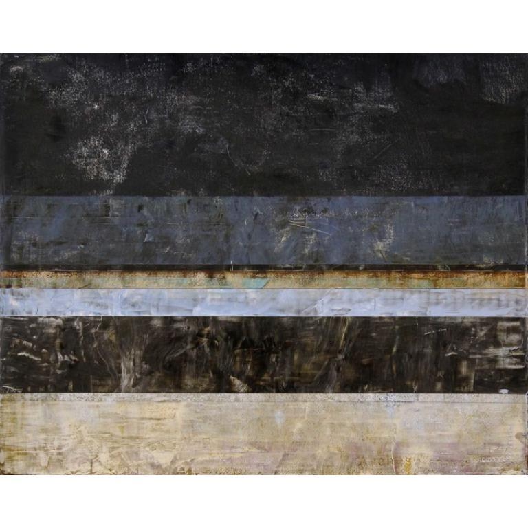 Senza titolo (#701) Pittura in acrilico su carta, 2020 - Art di Clay Johnson