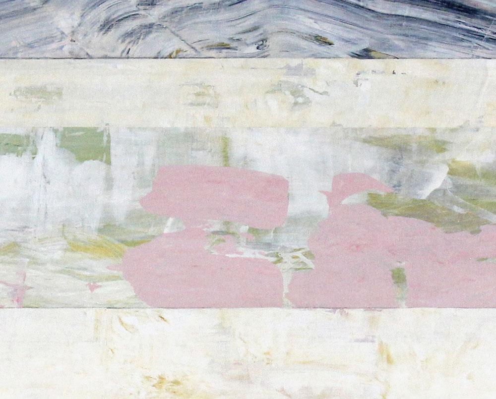 Lo que oí (Pintura abstracta) - Painting Abstracto de Clay Johnson