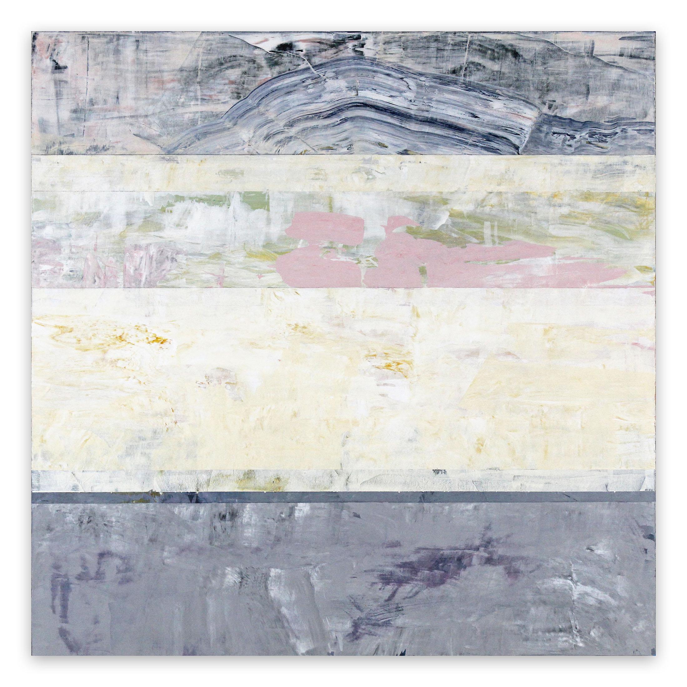 Abstract Painting Clay Johnson - Ce que j'ai entendu (peinture abstraite)