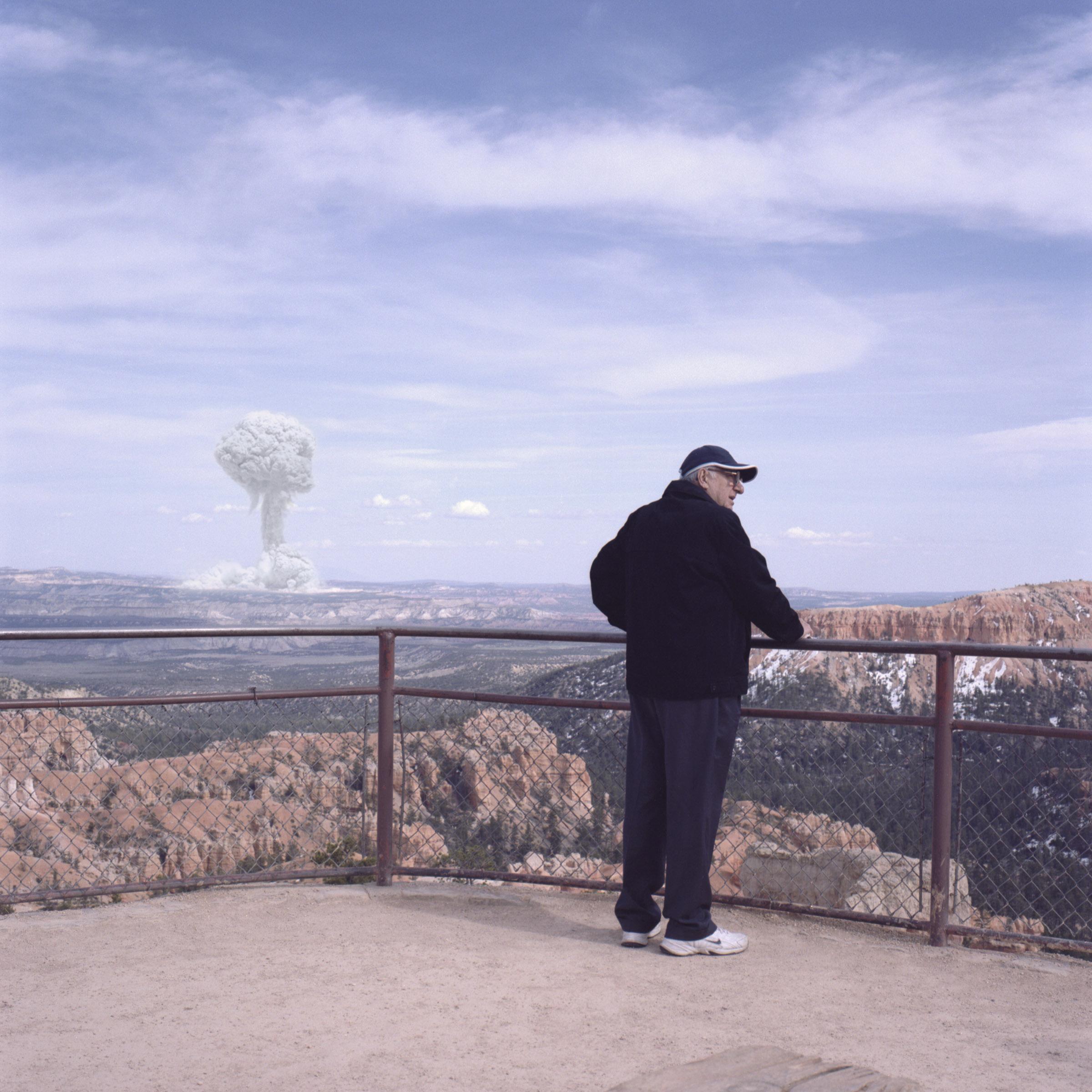 Clay Lipsky Landscape Photograph - Atomic Overlook: 11, 2012