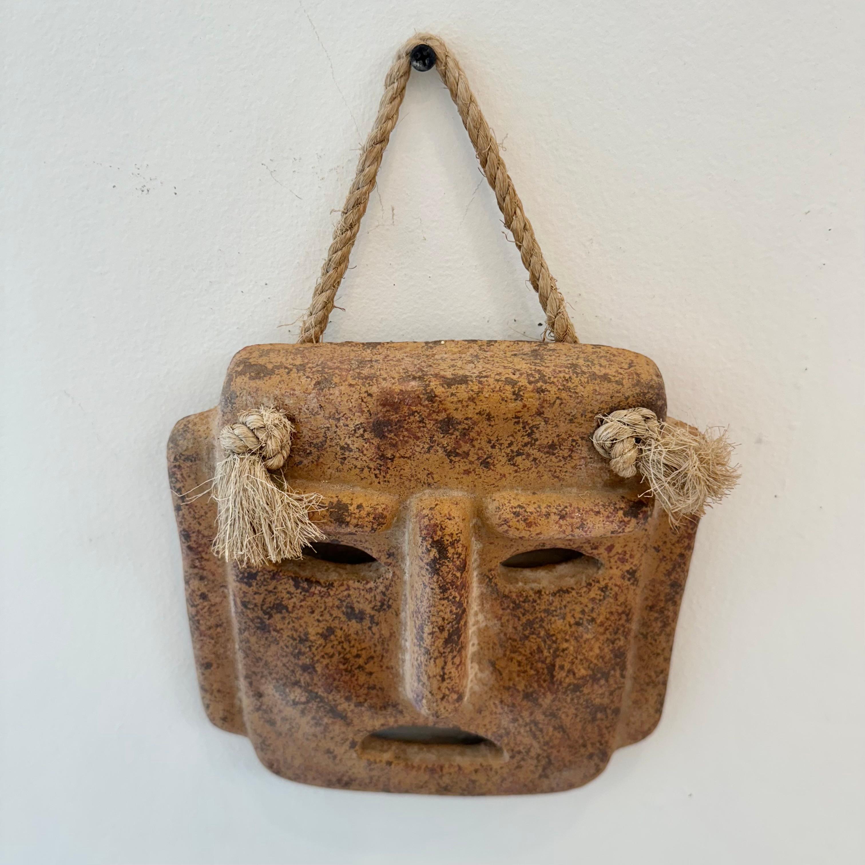 Clay Mask, 1960s Italy For Sale 5