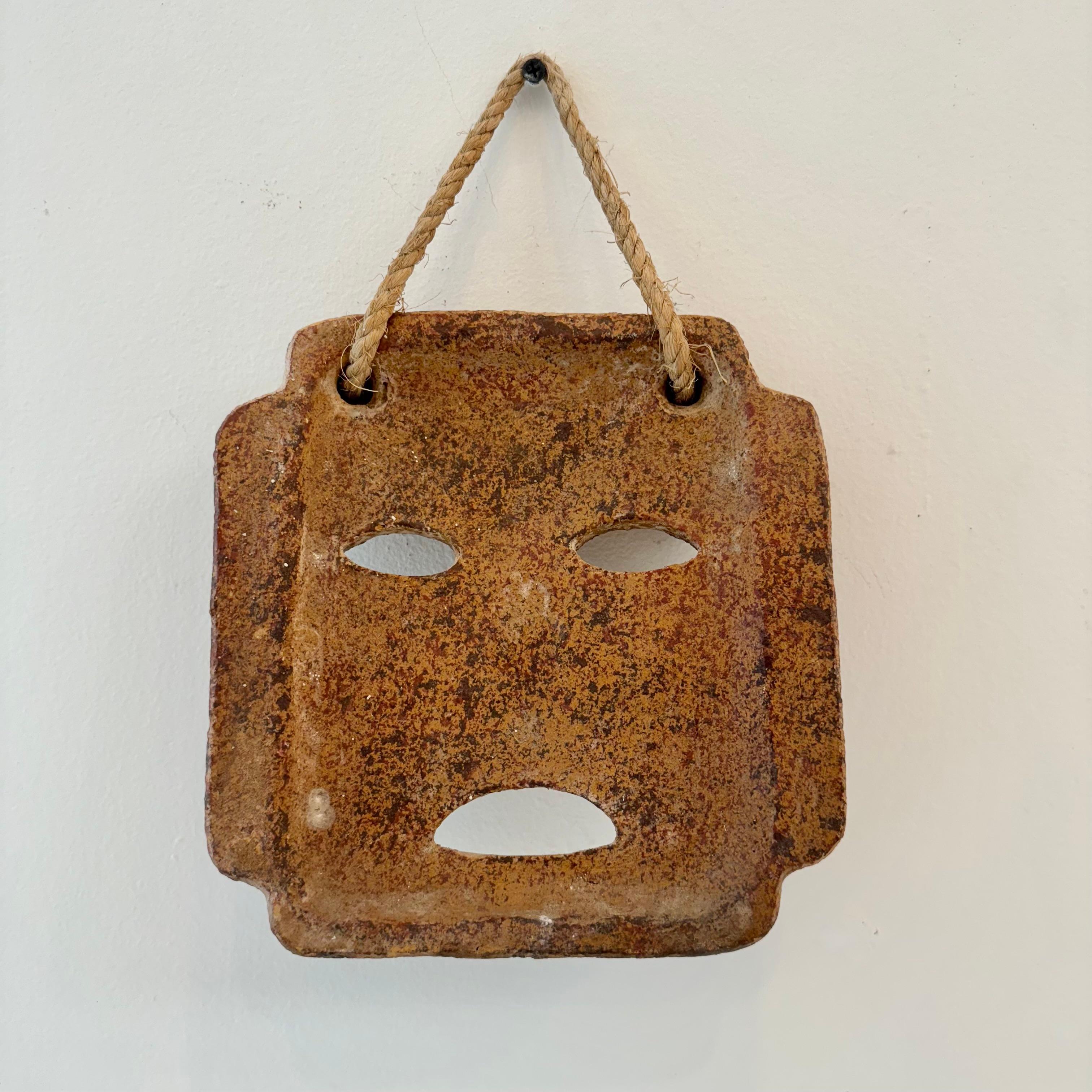 Clay Mask, 1960s Italy For Sale 6