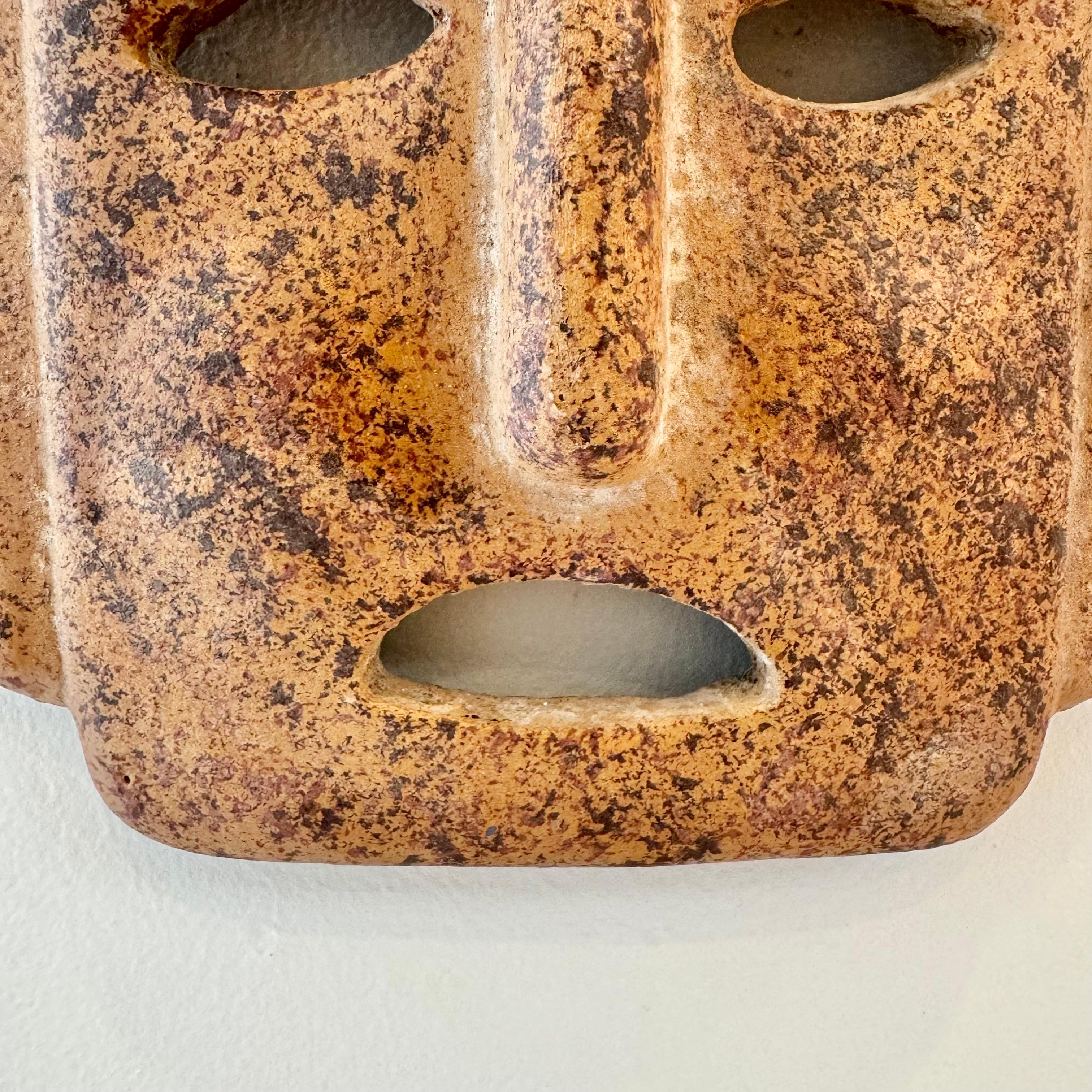 Clay Mask, 1960s Italy For Sale 1