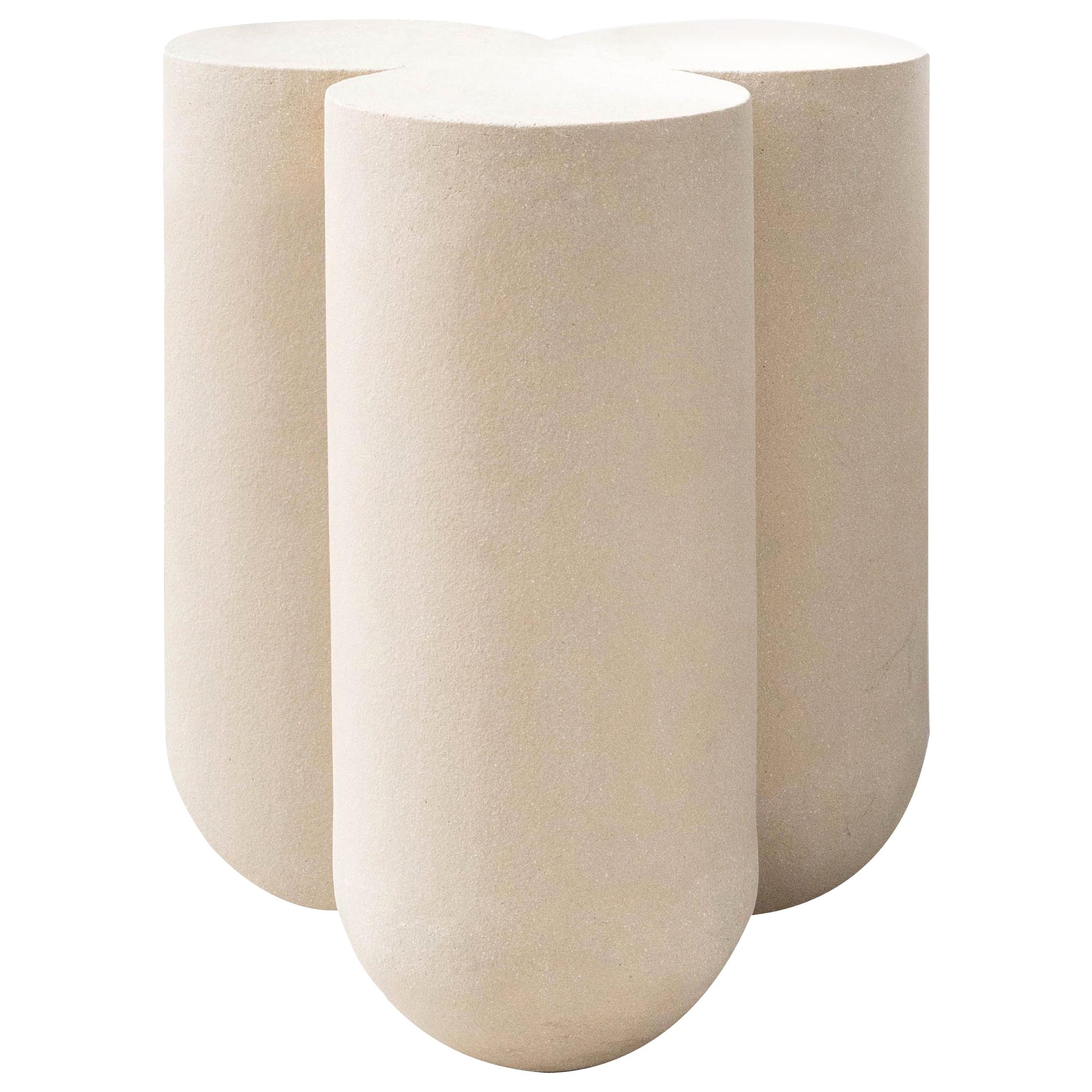 Clay Moor Side Table by Lisa Allegra For Sale