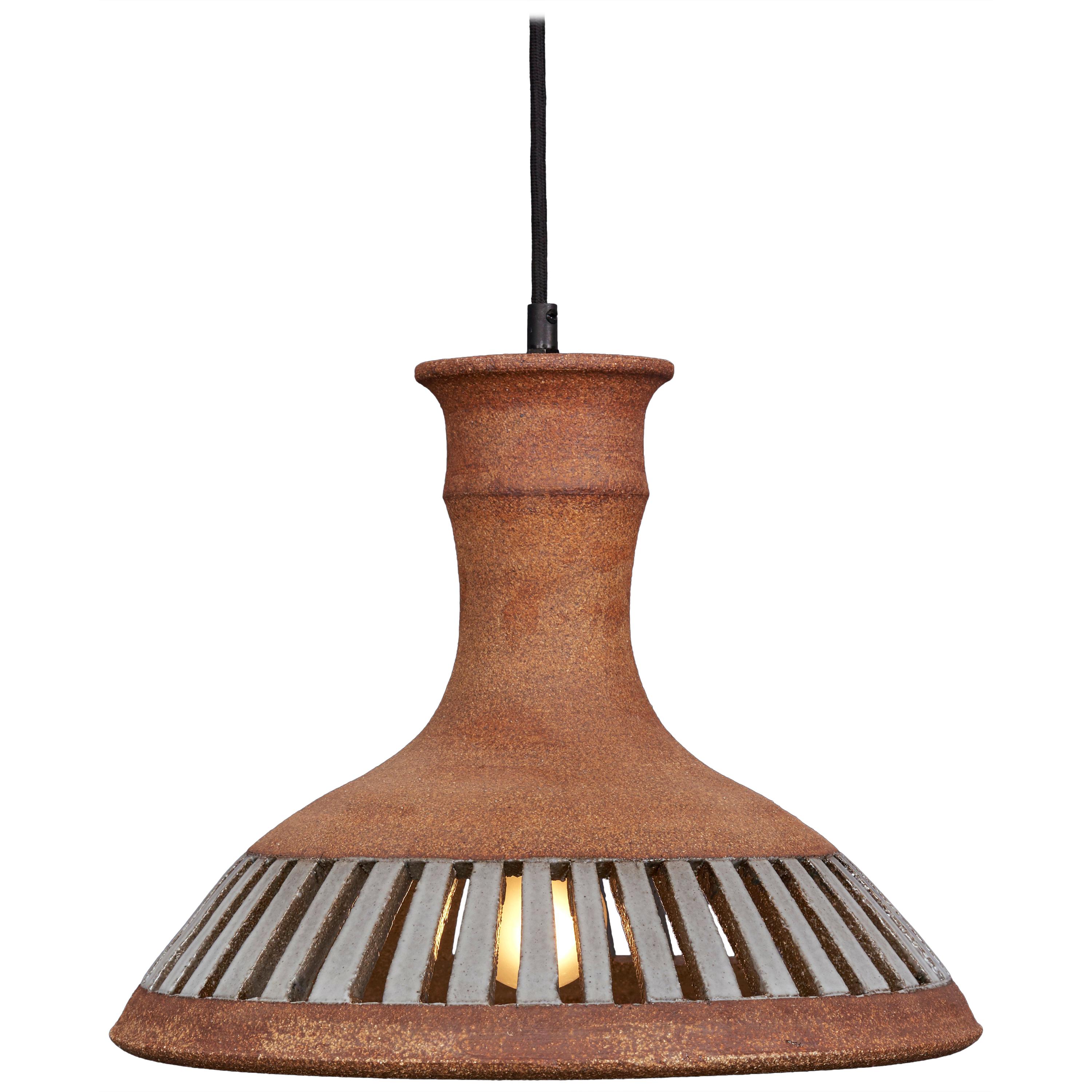 Clay Outdoor Hanging Light HL 10 by Brent J. Bennett, US, 2019