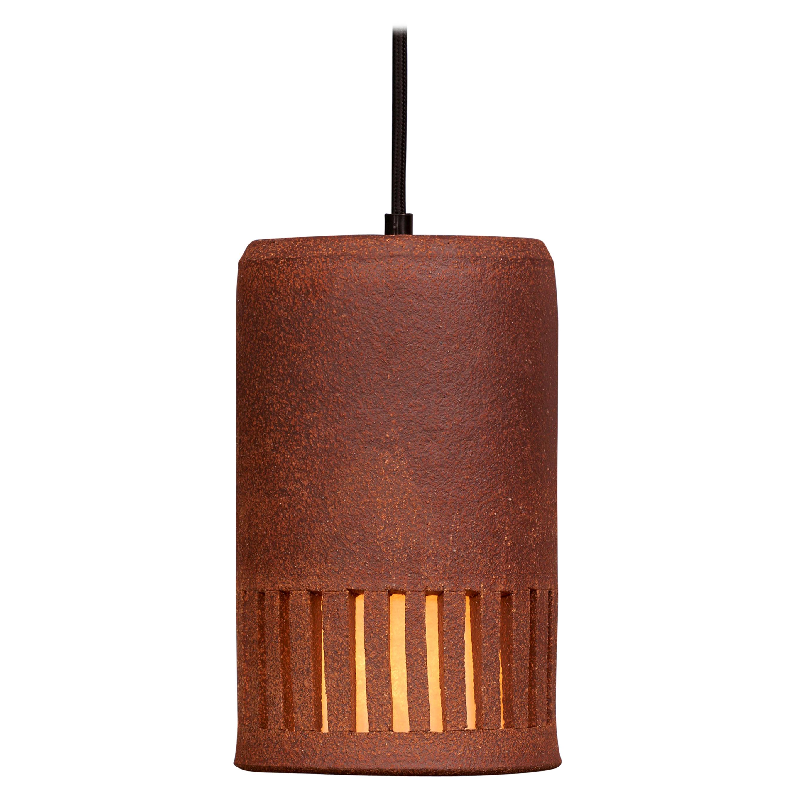 Clay Outdoor Hanging Light HL 20 by Brent J. Bennett, US