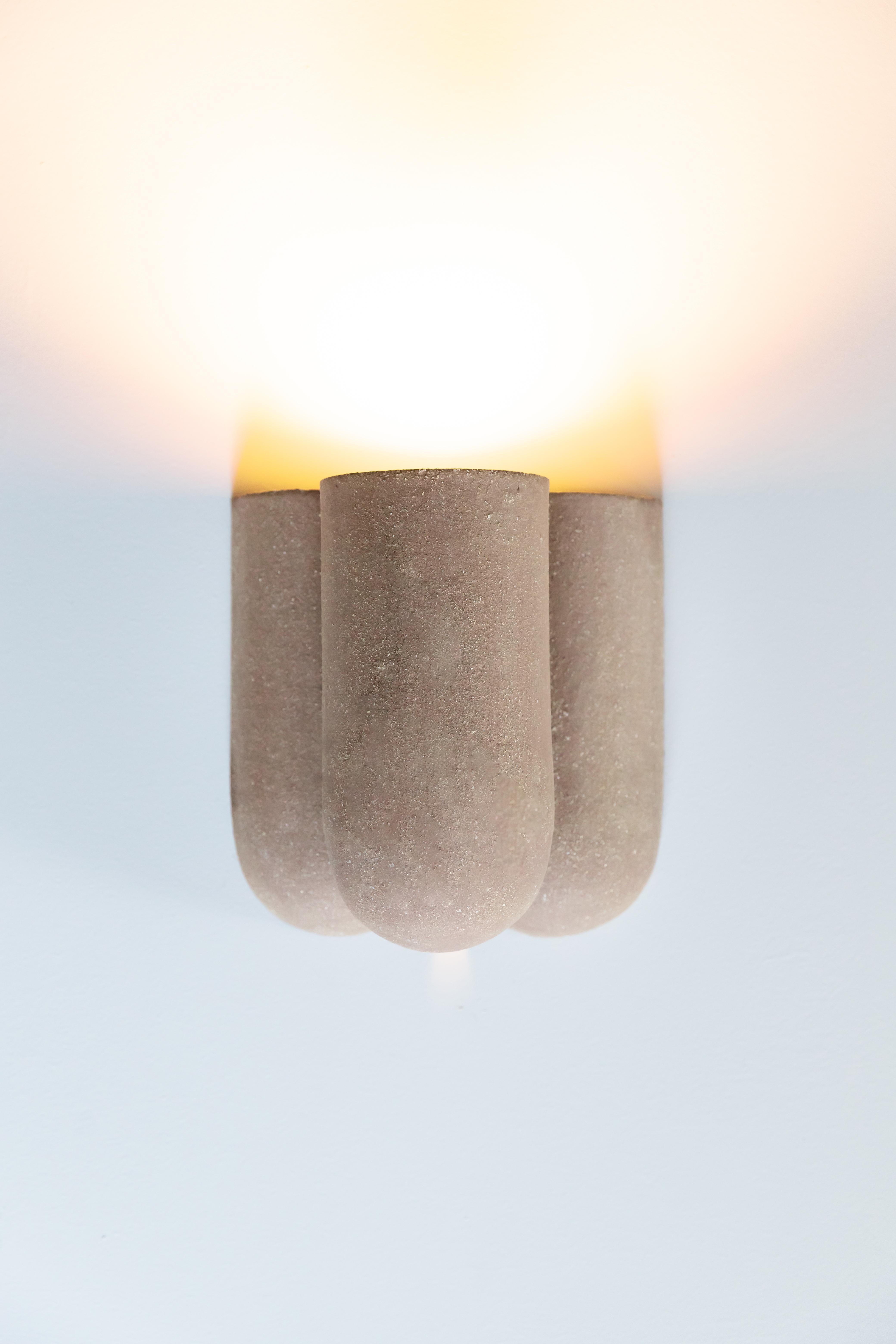 French Clay Wall Light by Lisa Allegra