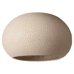 Claylight 12" Einbauleuchte – Dots: Handgefertigte, skulpturale Deckenleuchte