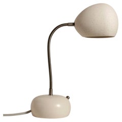 Claylight Stachelschwein-Tischlampe – Punktmuster: Handgefertigte Schreibtischlampe aus Keramik
