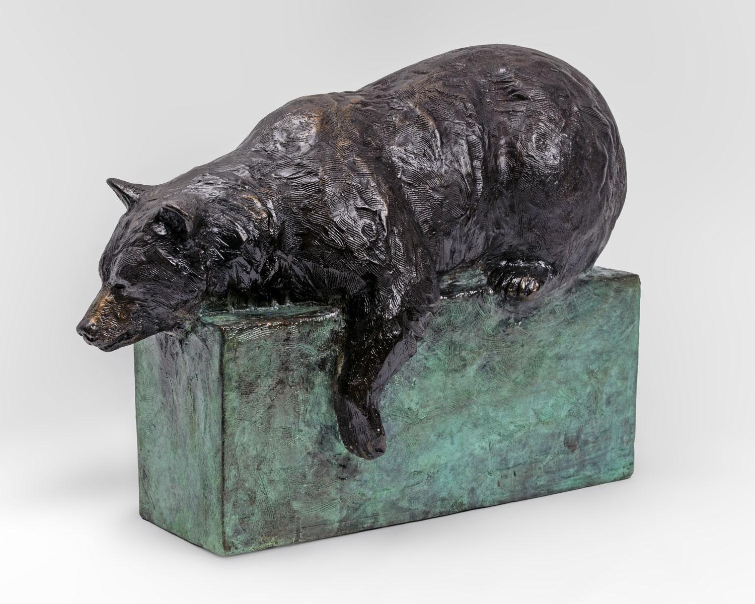Morning After - Bronze Bear Sculpture