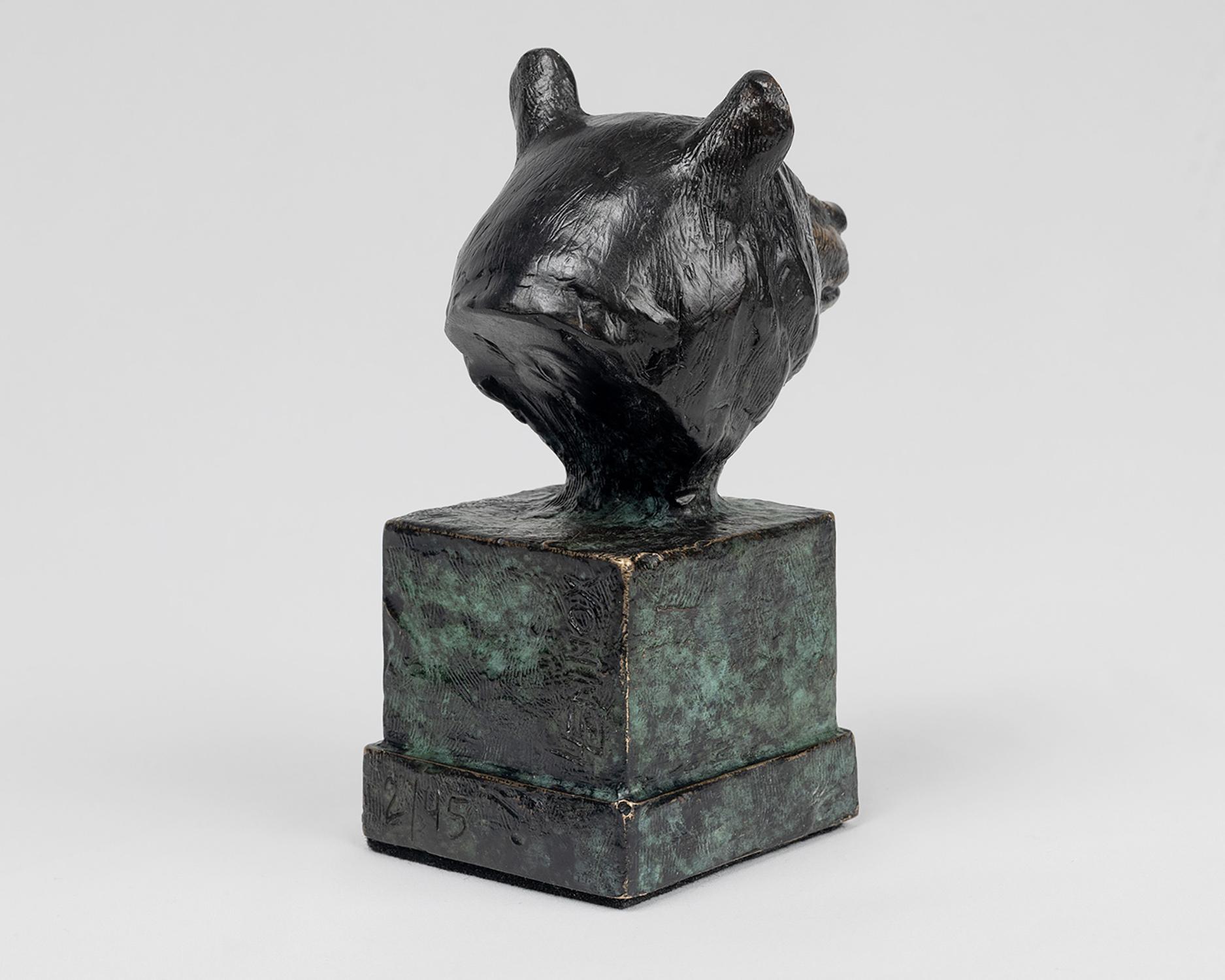 Sir Bear - Bronze
6.0 x 4.0 x 2.75, 15.0 lbs 
Bronze
Hand signed by artist 

Artist's Commentary: 
