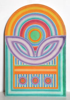 Radio, dipinto di Clayton Gorder circa 1970