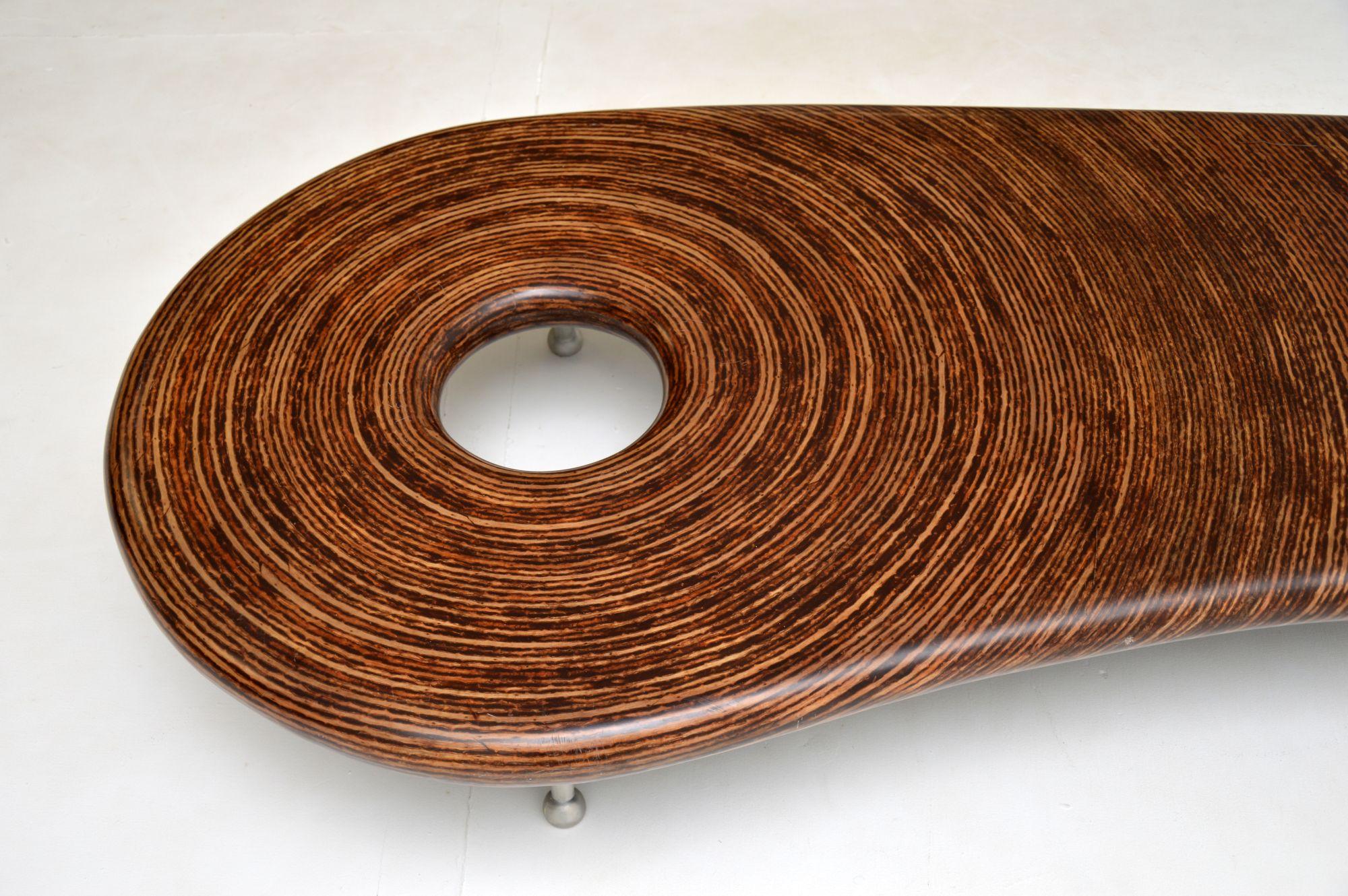 coconut shell coffee table
