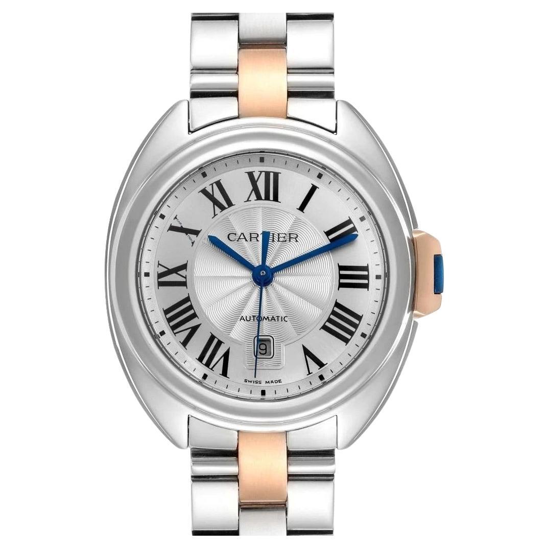 Clé de Cartier 31mm 18K Rose Gold Two Tone W2CL0004 Box Papers
