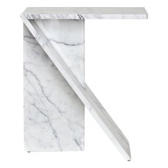 Clé, Side Table in Marble, YMER&MALTA, France