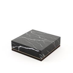 21st-century Contemporary coffee table, with customisable marble