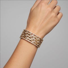 Clean Horizon 14K (or 18k upon request) Yellow Gold Bangle Bracelet