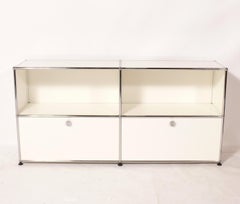 Clean Lined Cabinet or Credenza by USM Haller