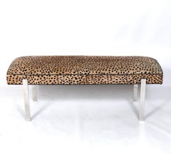 Clean Lined Chrome Bench