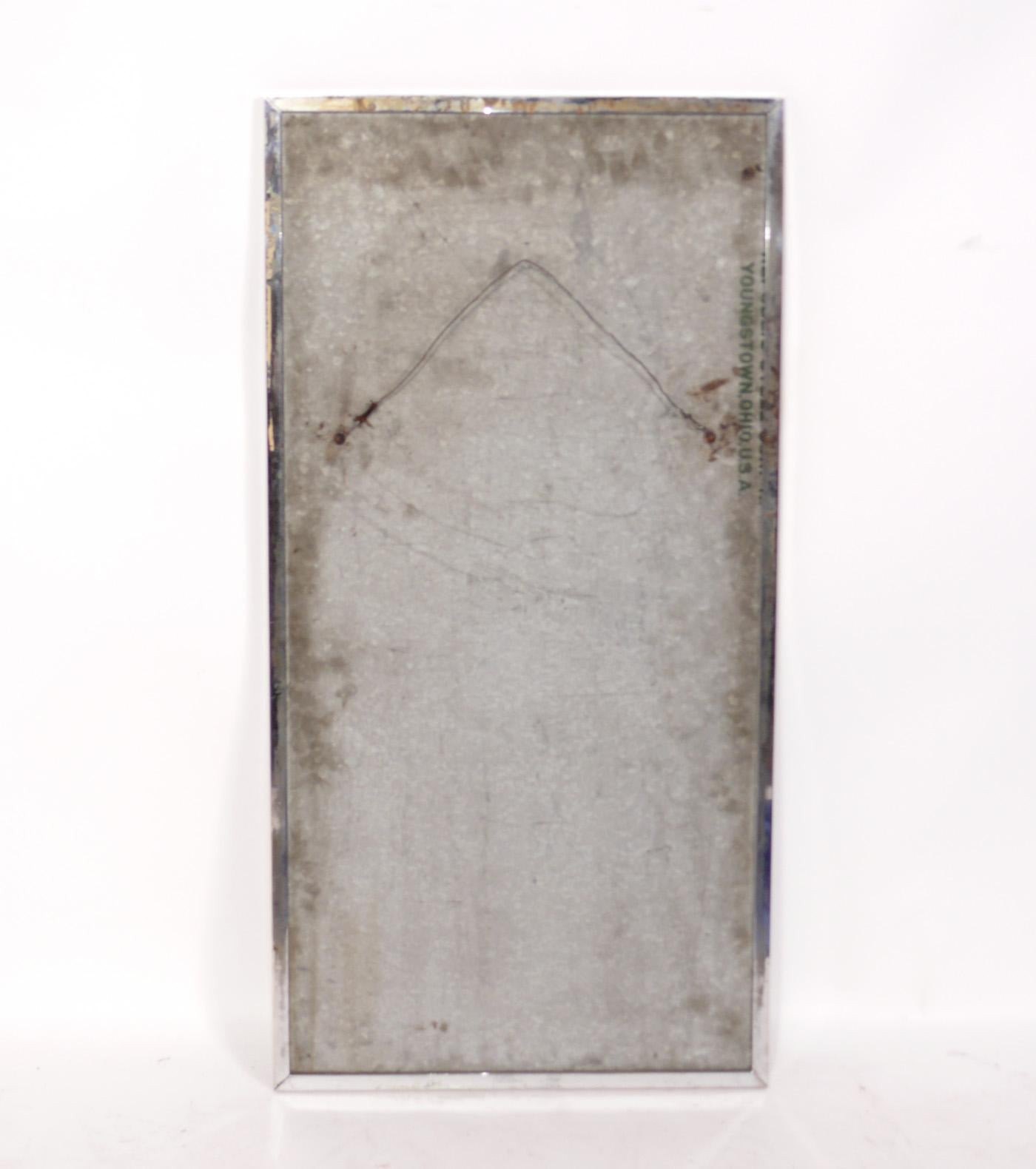 Clean Lined Chrome Mirror 36.5