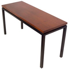 Retro Clean Lined Console Table by Edward Wormley for Dunbar